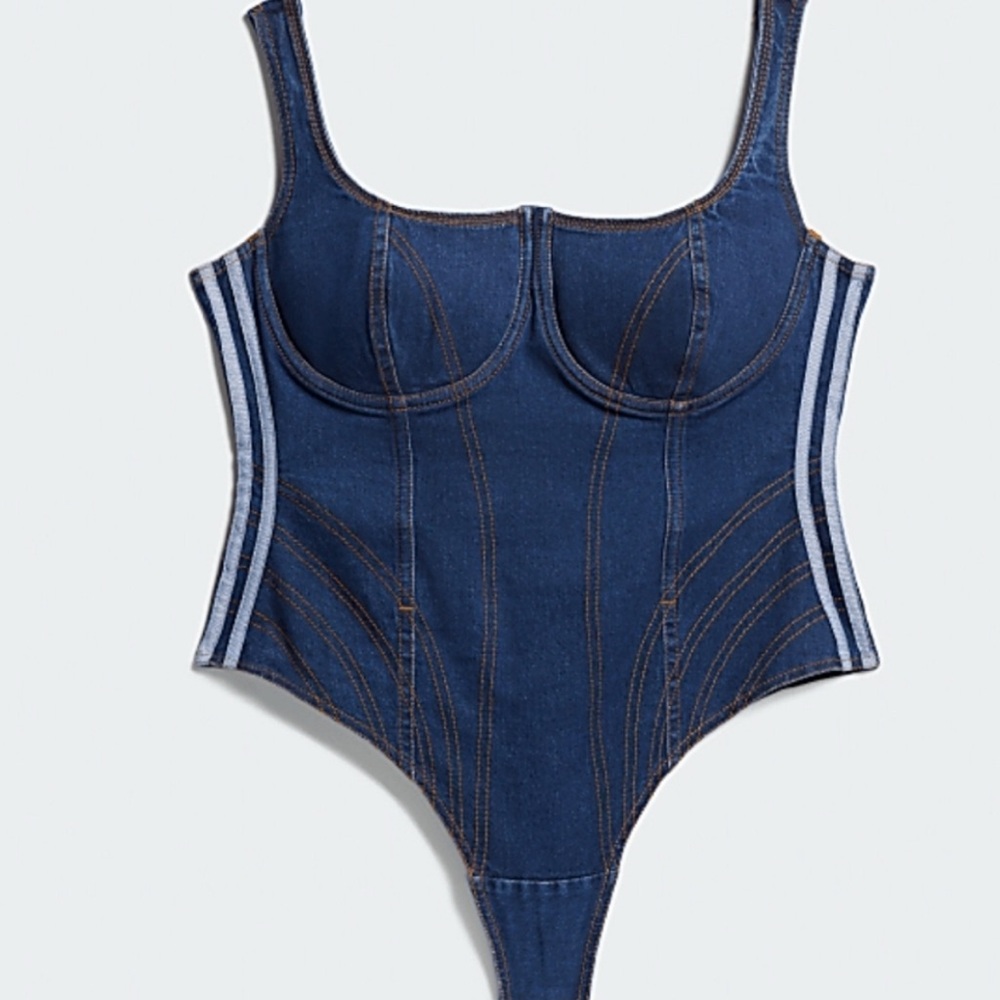 IVY PARK RODEO 1x PLUS DENIM BODY SUIT PLEASE WEAR TO BEYONCÉ COWBOY CARTER TOUR